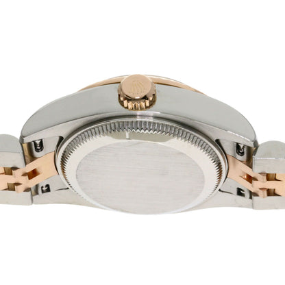 ROLEX ロレックス 179171G デイトジャスト 10P ダイヤモンド 腕時計 SS レディース 中古