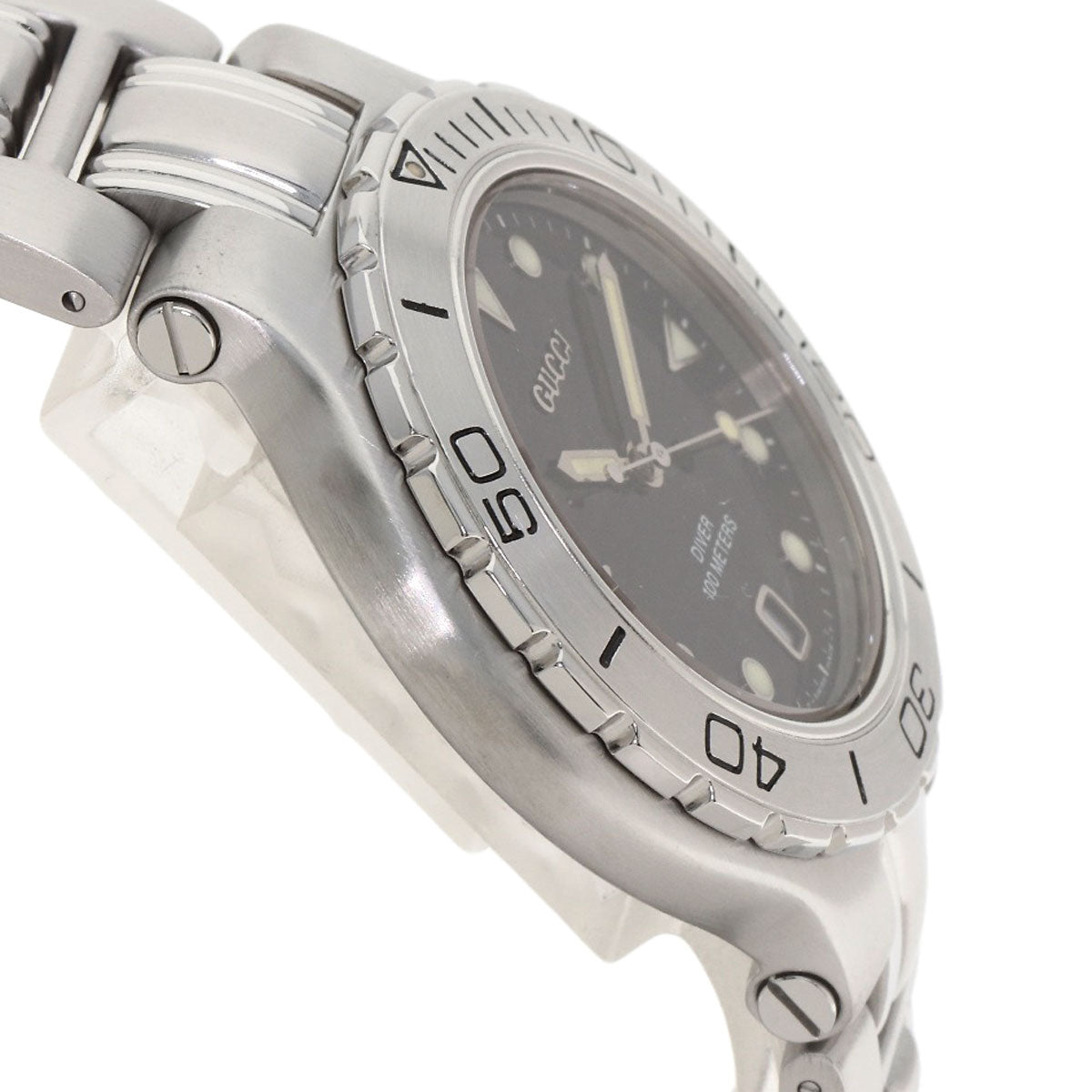 GUCCI グッチ 9750M ダイバー 腕時計 SS メンズ 中古