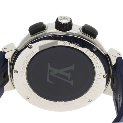 LOUIS VUITTON ルイヴィトン QA153 タンブール アウトドア 腕時計 SS メンズ 中古