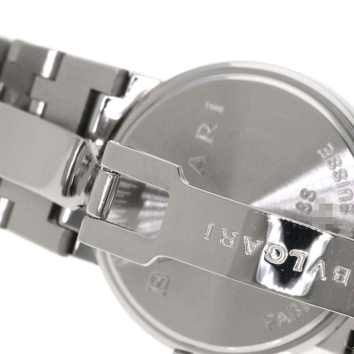 BVLGARI ブルガリ BB26SS/12 ブルガリブルガリ 12P ダイヤモンド 腕時計 SS レディース 中古