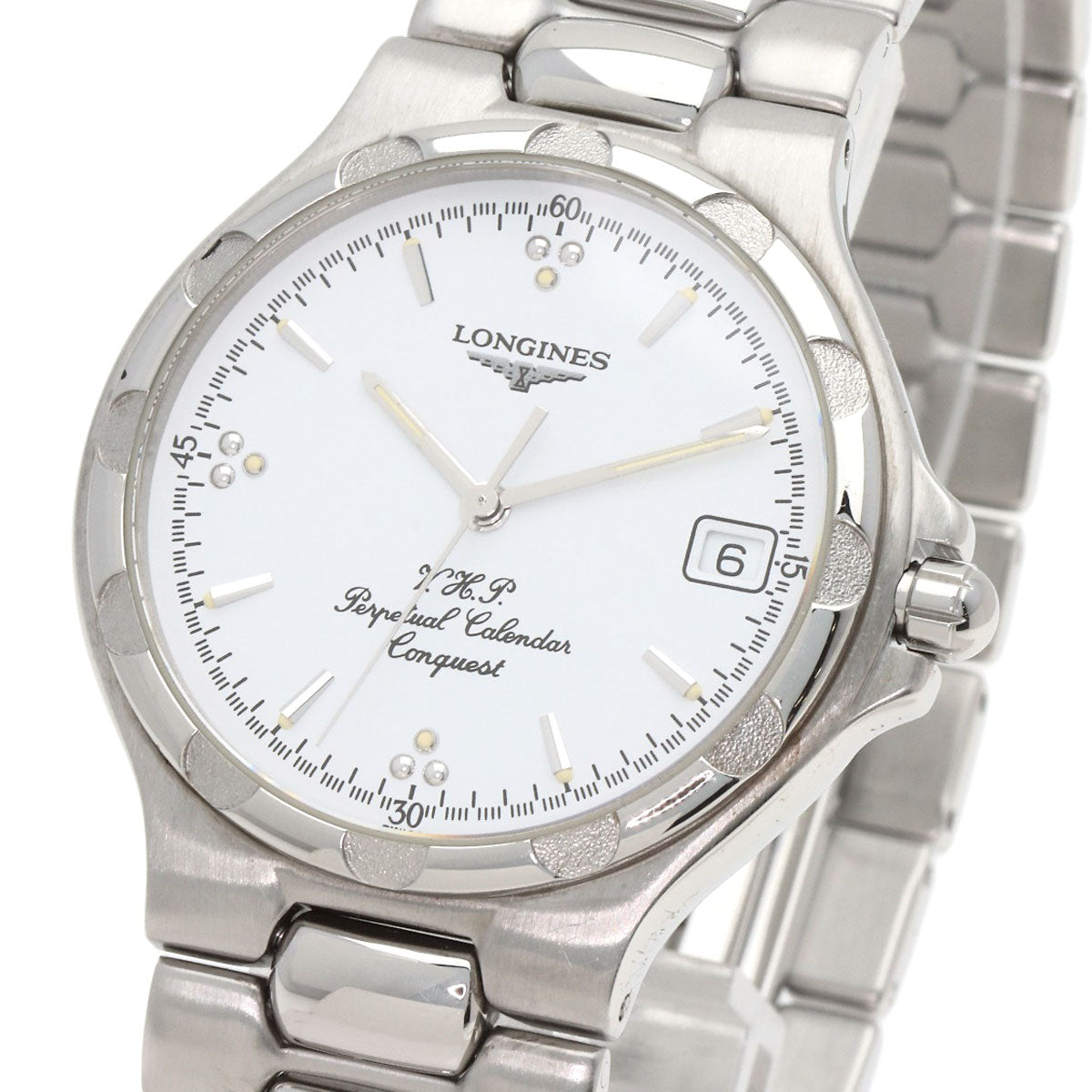 LONGINES ロンジン L1.627.4 コンクエスト 腕時計 SS メンズ 中古