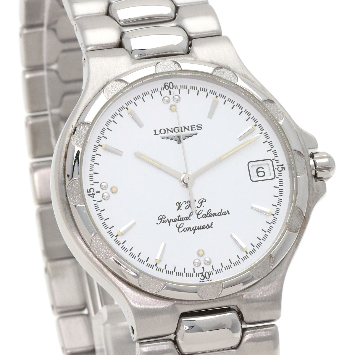 LONGINES ロンジン L1.627.4 コンクエスト 腕時計 SS メンズ 中古