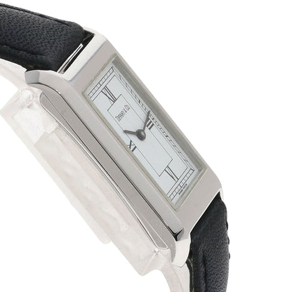TIFFANY&Co. ティファニー クラシック スクエア 腕時計 SS レディース 中古