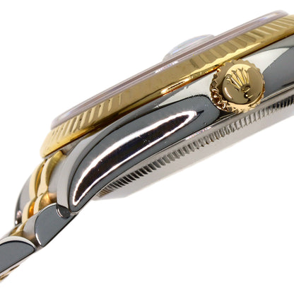 ROLEX ロレックス 116233G デイトジャスト 10P ダイヤモンド ブルーグラデーション 腕時計 SS メンズ 中古