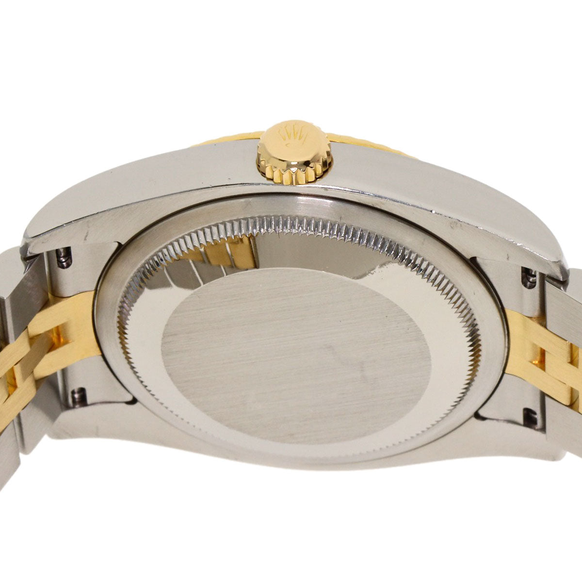 ROLEX ロレックス 116233G デイトジャスト 10P ダイヤモンド ブルーグラデーション 腕時計 SS メンズ 中古