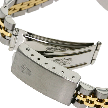 ROLEX ロレックス 69173G デイトジャスト 10P ダイヤモンド コンピューター文字盤 腕時計 SS レディース 中古