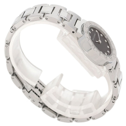 BVLGARI ブルガリ BB23SS ブルガリブルガリ 12P ダイヤモンド 腕時計 SS レディース 中古