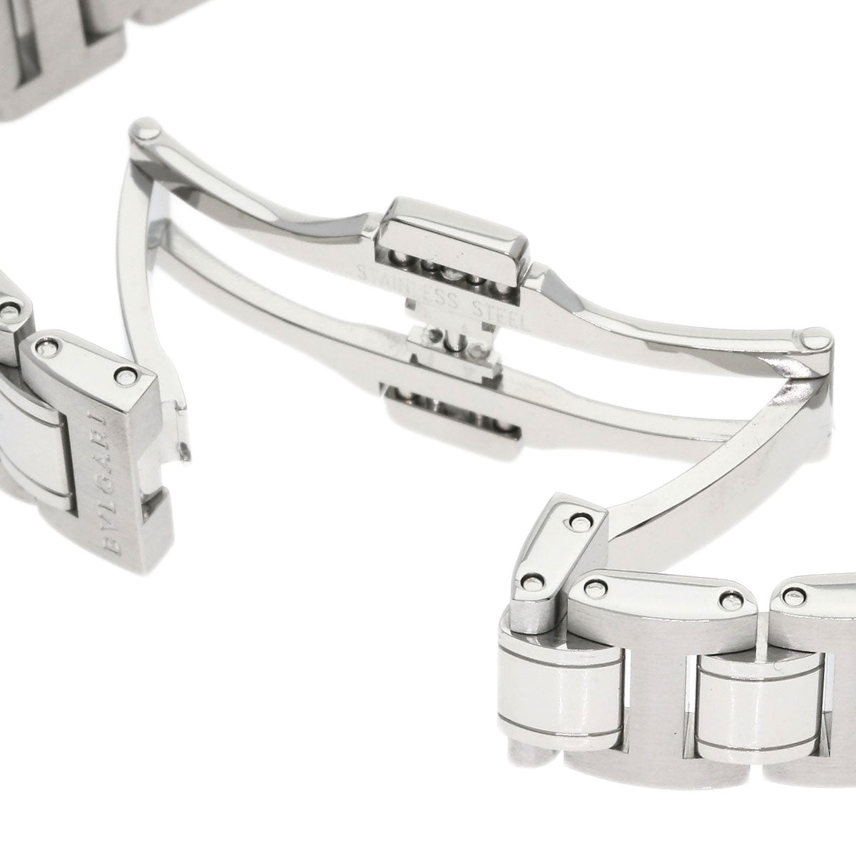 BVLGARI ブルガリ BB23SS ブルガリブルガリ 12P ダイヤモンド 腕時計 SS レディース 中古