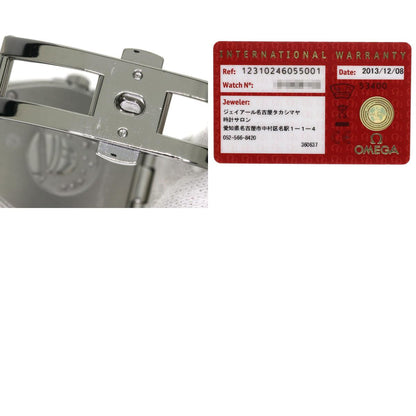 OMEGA オメガ 123.10.24.60.55.001 コンステレーション 12P ダイヤモンド 腕時計 SS レディース 中古