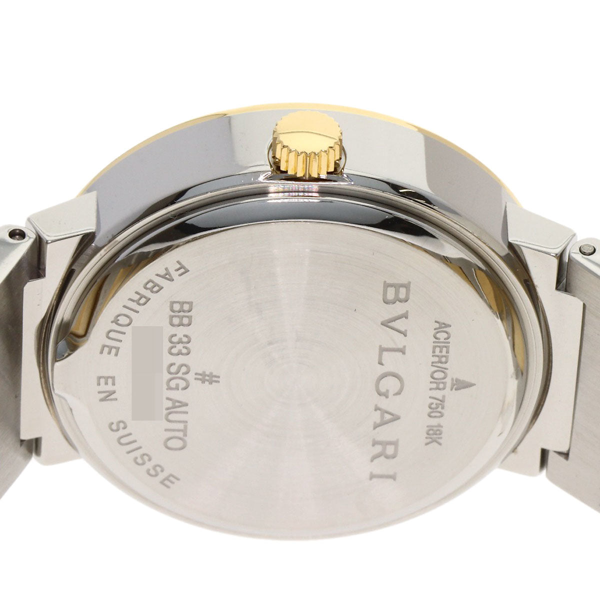 BVLGARI ブルガリ BB33SG ブルガリブルガリ 腕時計 SS メンズ 中古