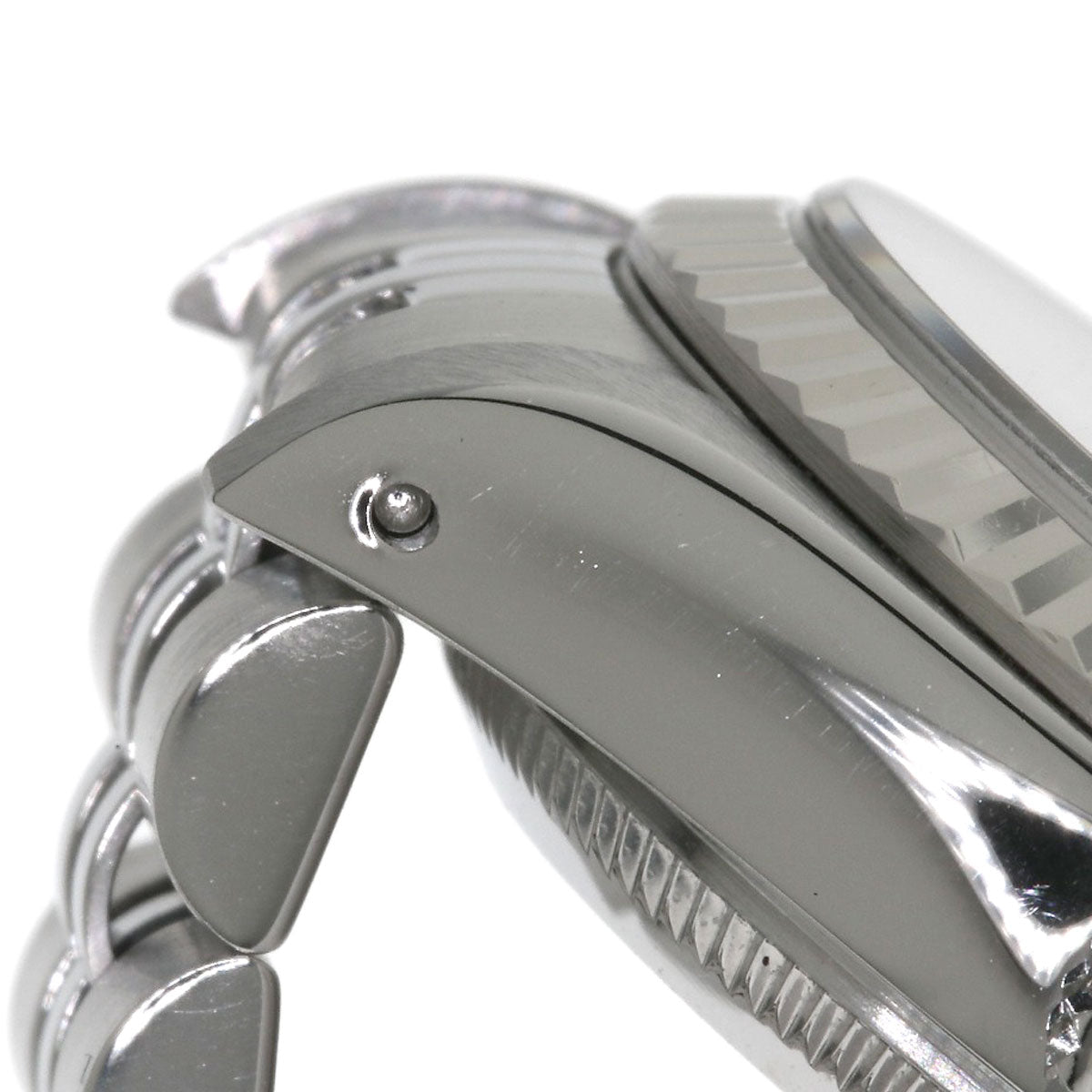 ROLEX ロレックス 69174G デイトジャスト 10P ダイヤモンド 腕時計 SS レディース 中古