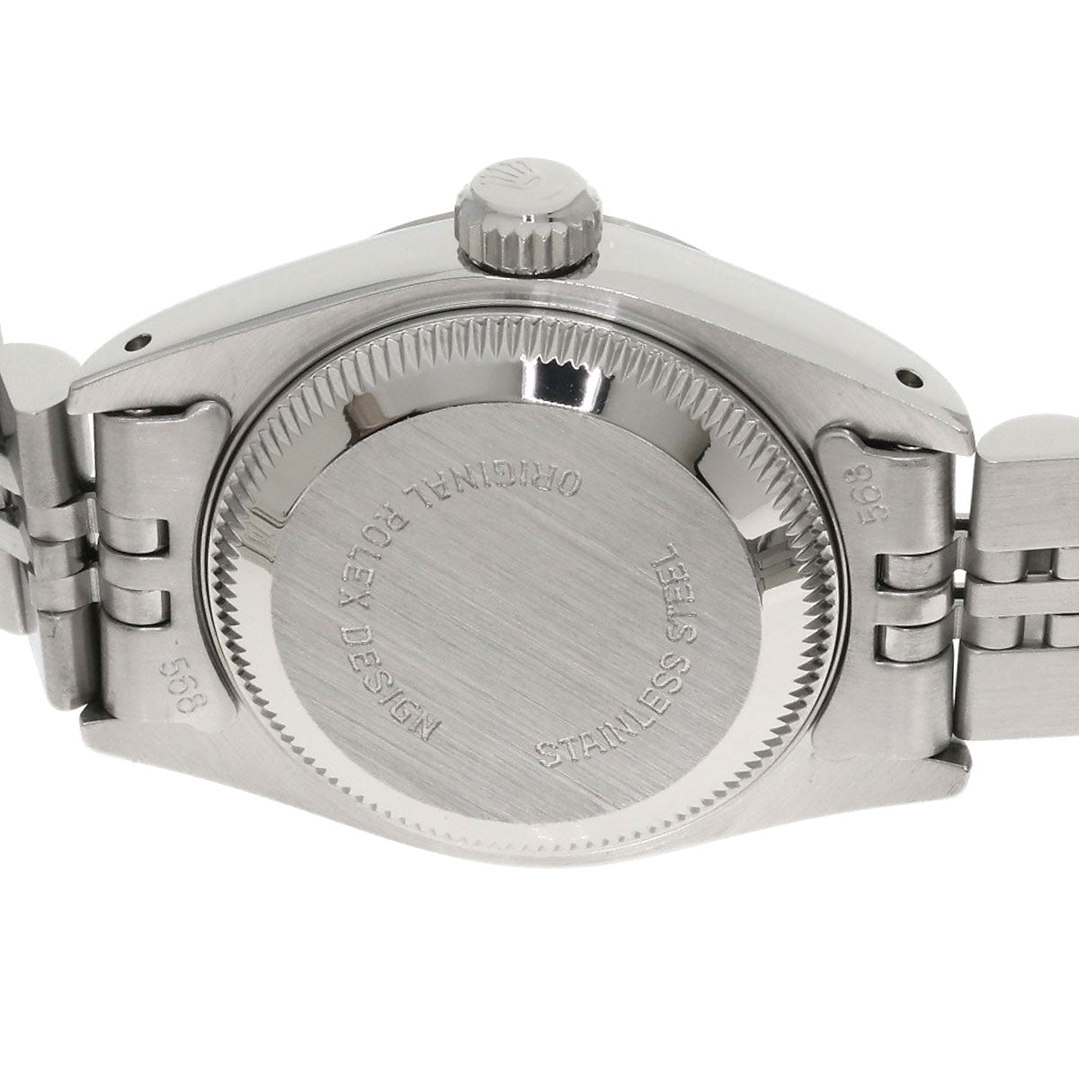 ROLEX ロレックス 69174G デイトジャスト 10P ダイヤモンド 腕時計 SS レディース 中古