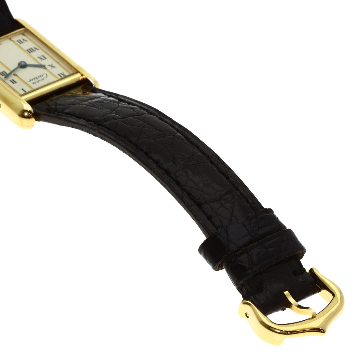 CARTIER カルティエ マストタンク 腕時計 SV レディース 中古