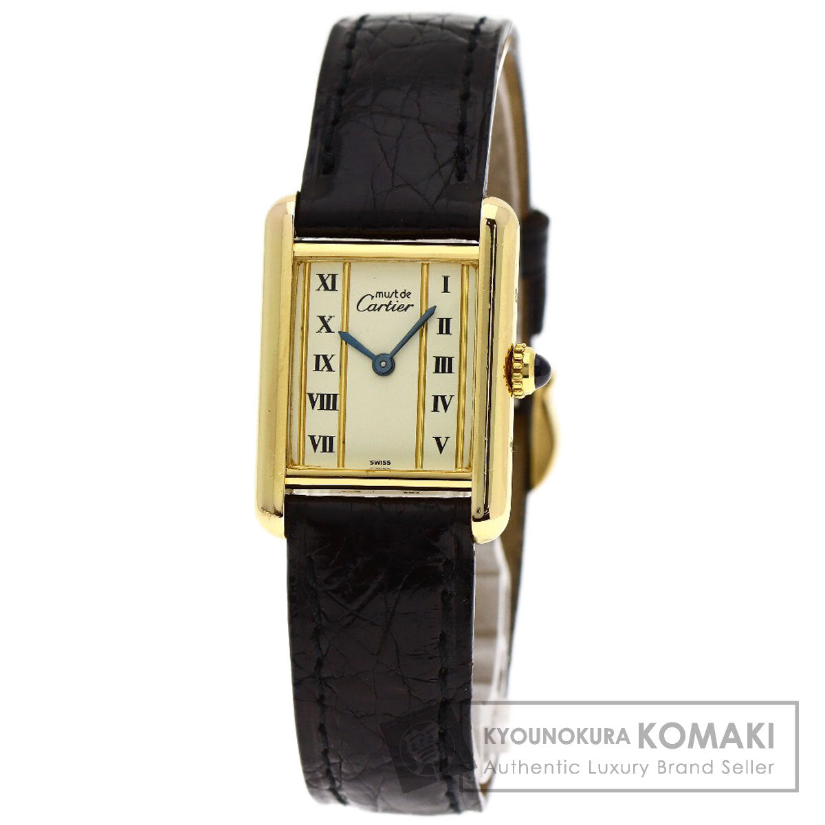 CARTIER カルティエ マストタンク 腕時計 SV レディース 中古
