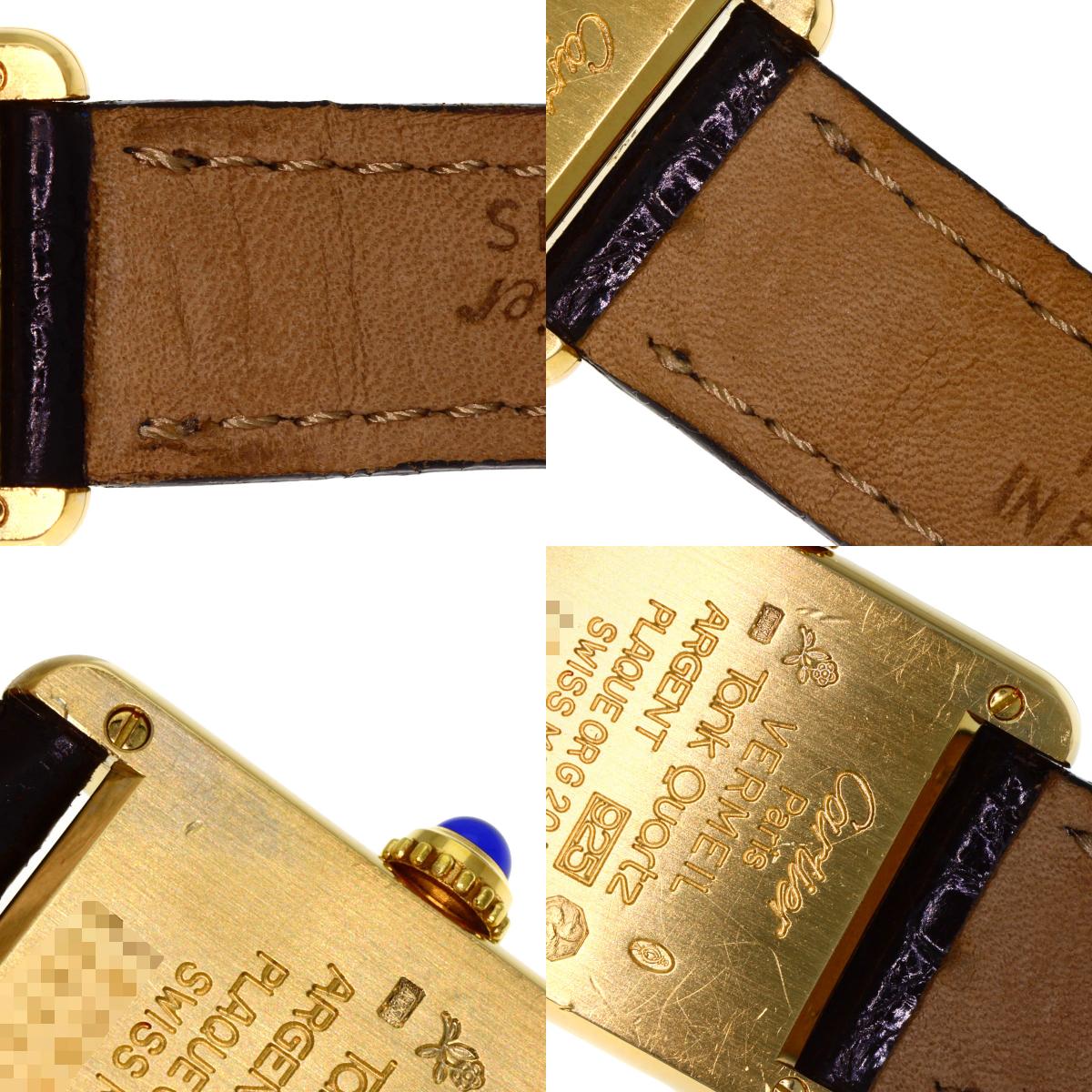 CARTIER カルティエ マストタンク 腕時計 SV レディース 中古