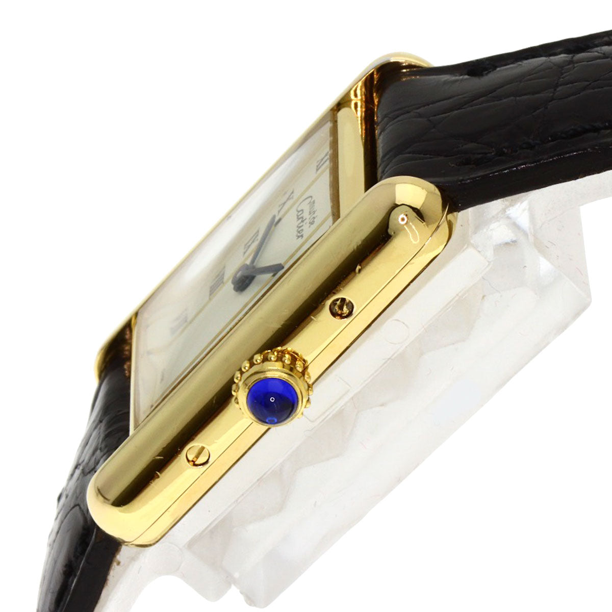 CARTIER カルティエ マストタンク 腕時計 SV レディース 中古
