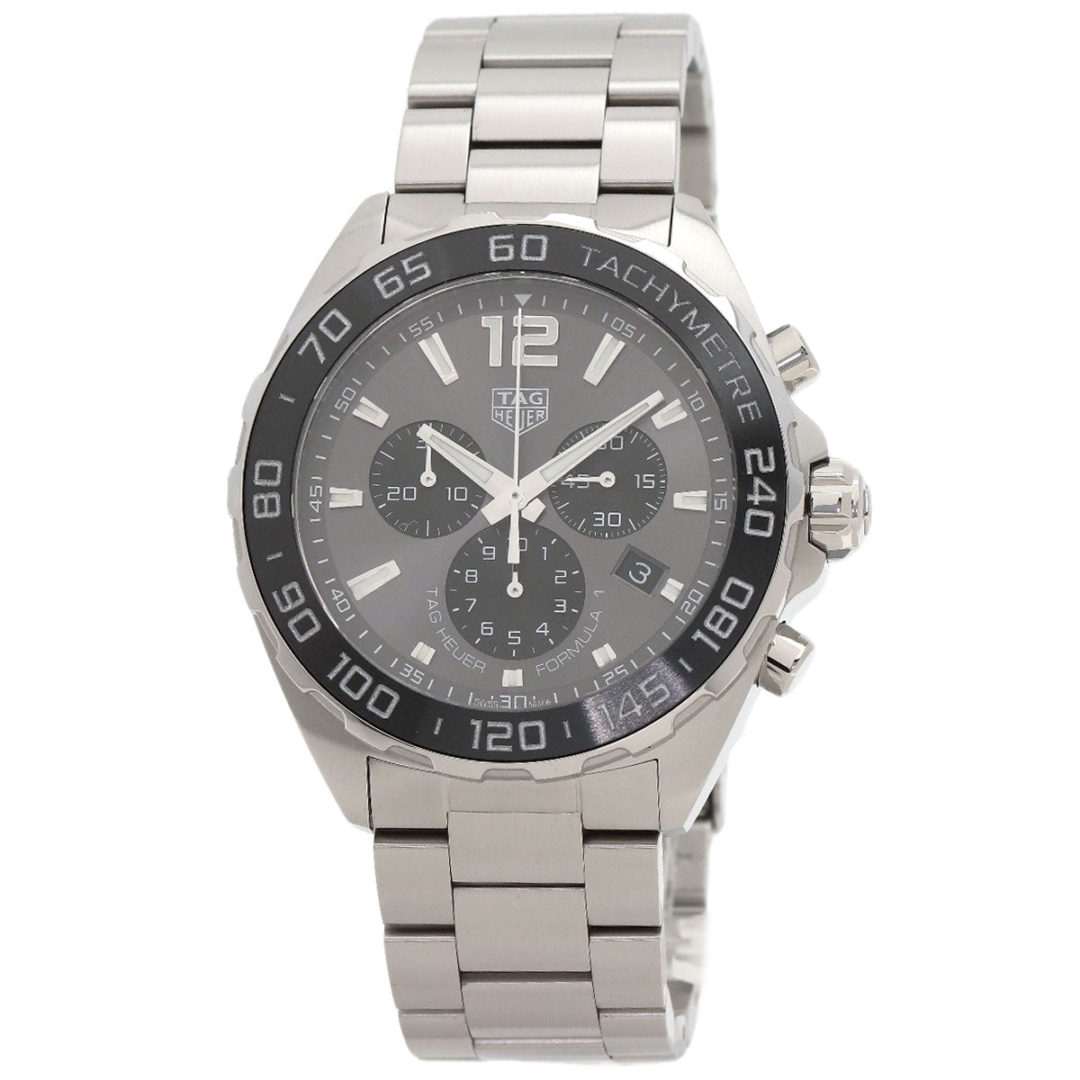 TAG HEUER タグホイヤー CAZ1011 フォーミュラ1 クロノグラフ 腕時計 SS メンズ 中古