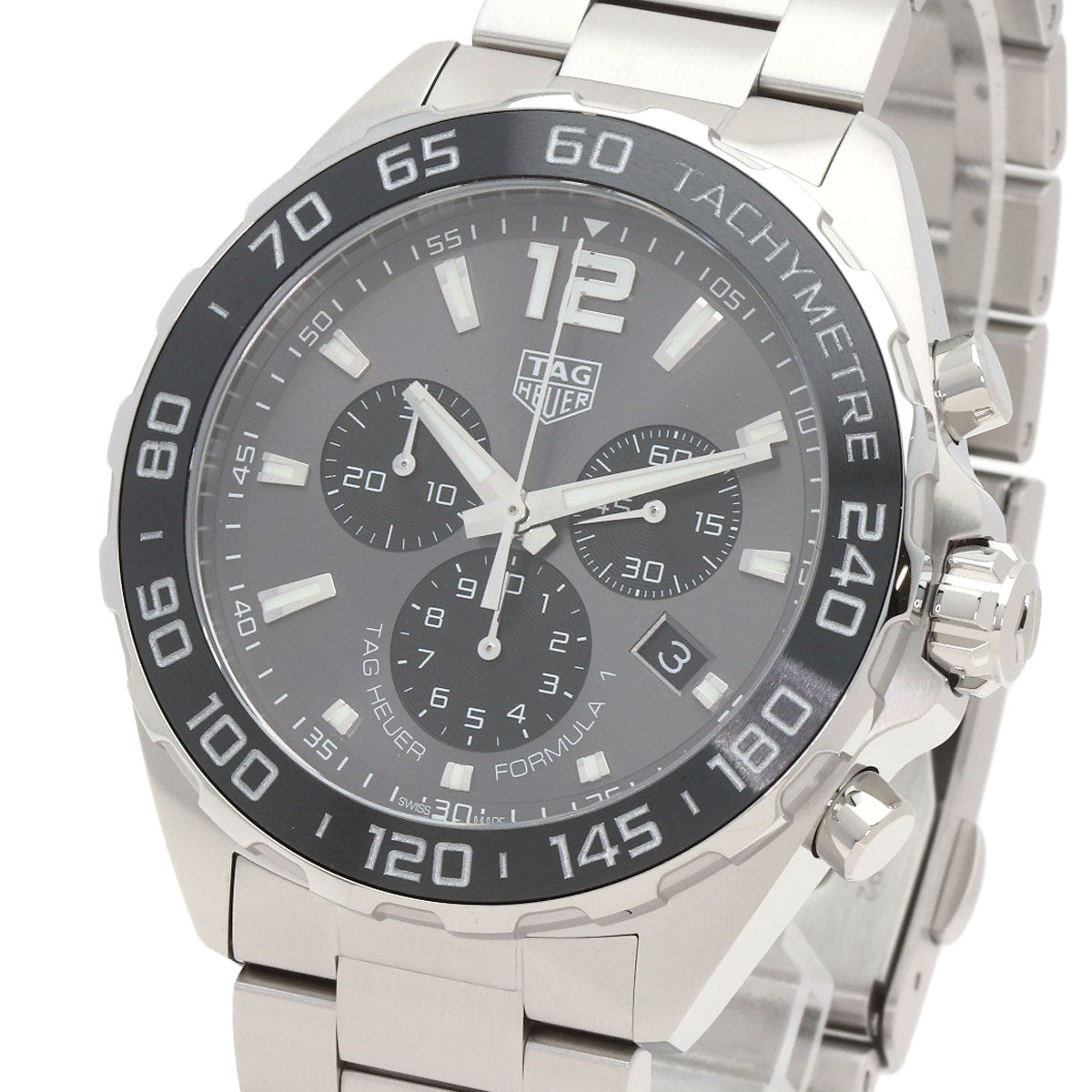 TAG HEUER タグホイヤー CAZ1011 フォーミュラ1 クロノグラフ 腕時計 SS メンズ 中古