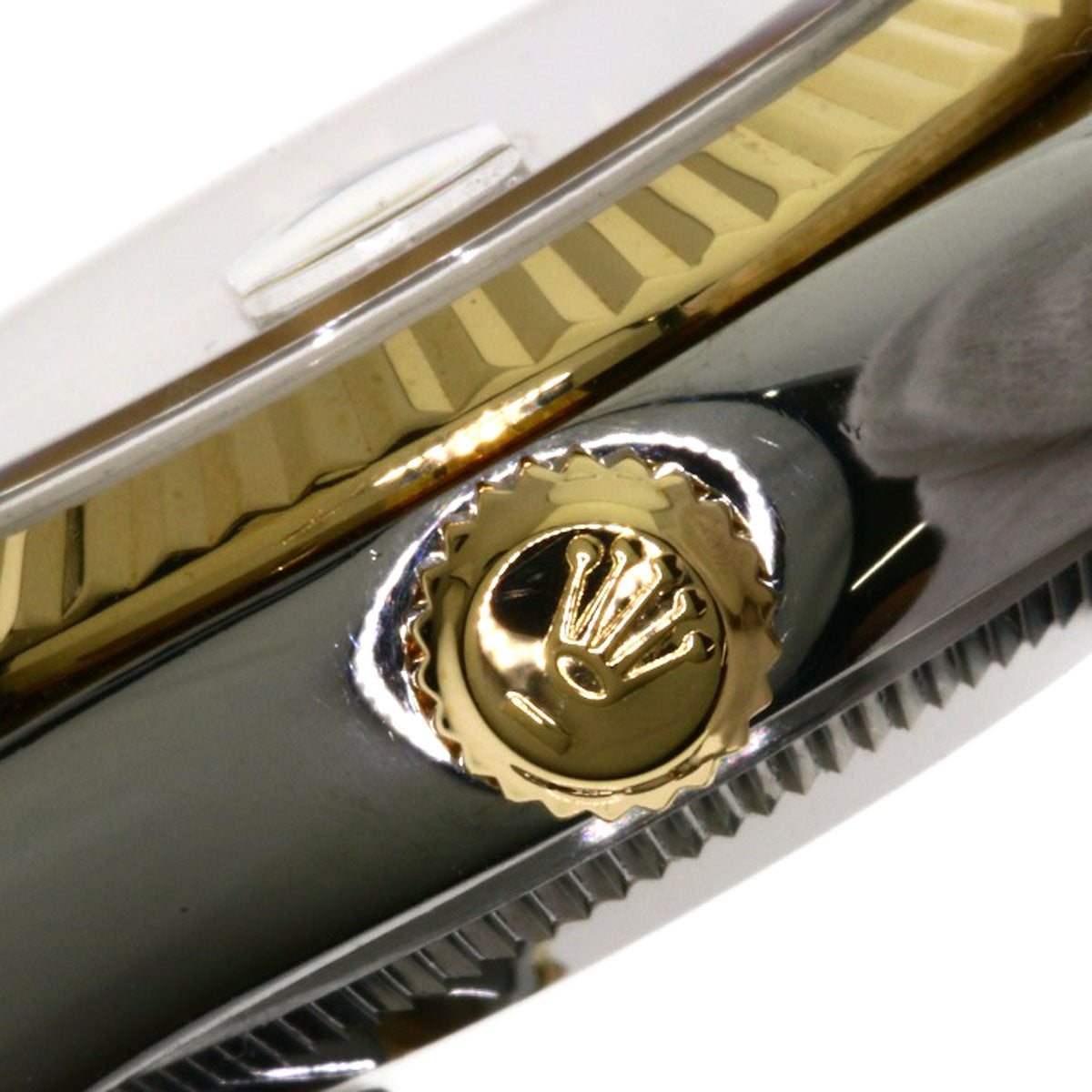 ROLEX ロレックス 179173G デイトジャスト 10P ダイヤモンド 腕時計 SS レディース 中古
