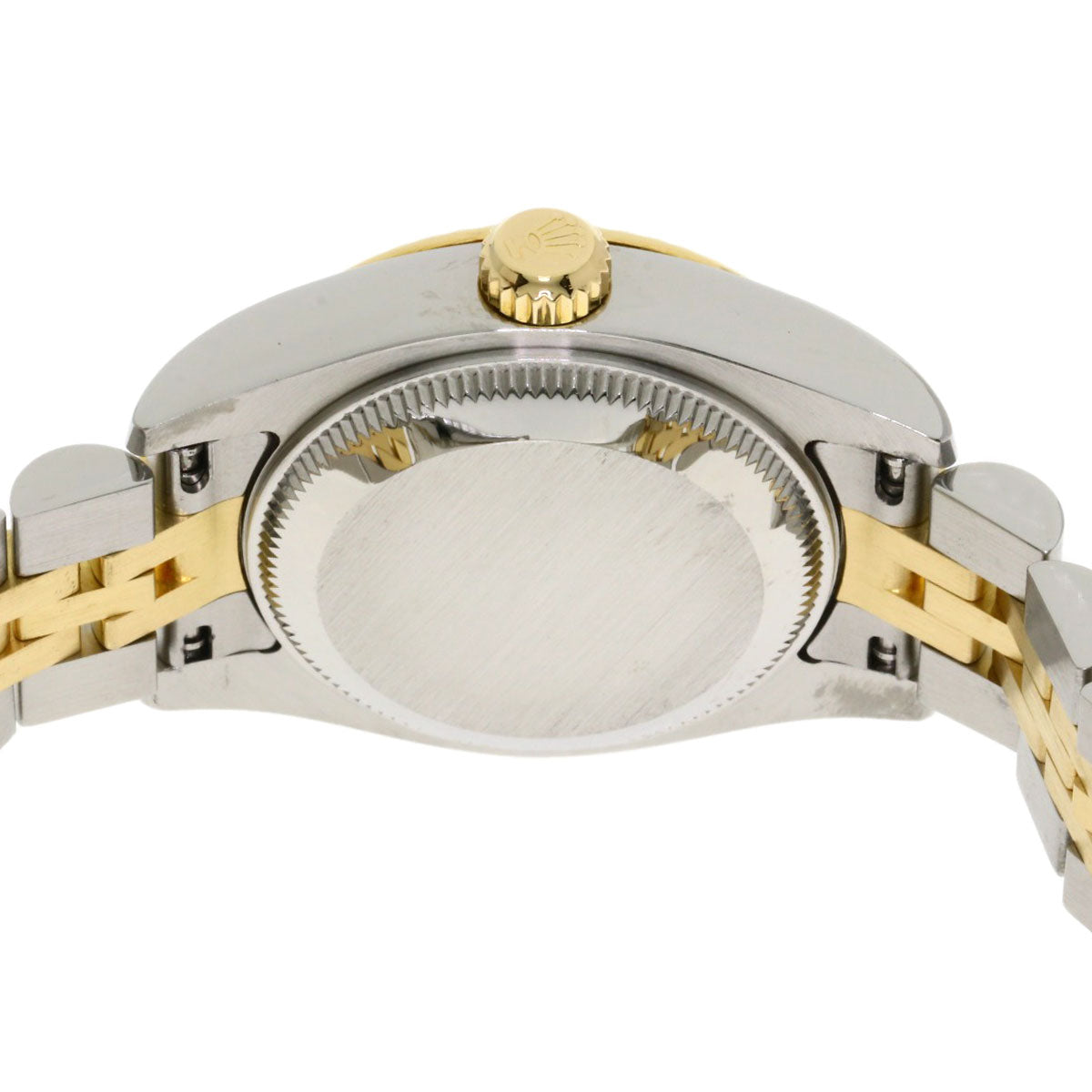 ROLEX ロレックス 179173G デイトジャスト 10P ダイヤモンド 腕時計 SS レディース 中古