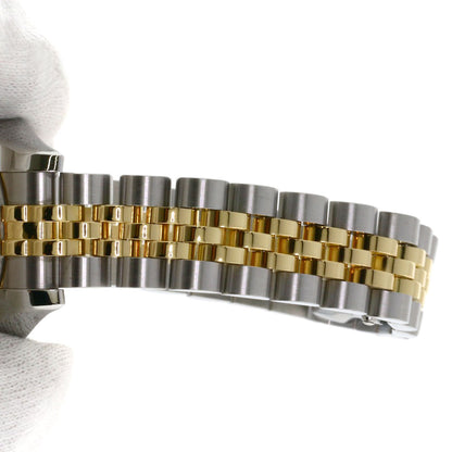 ROLEX ロレックス 179173G デイトジャスト 10P ダイヤモンド 腕時計 SS レディース 中古