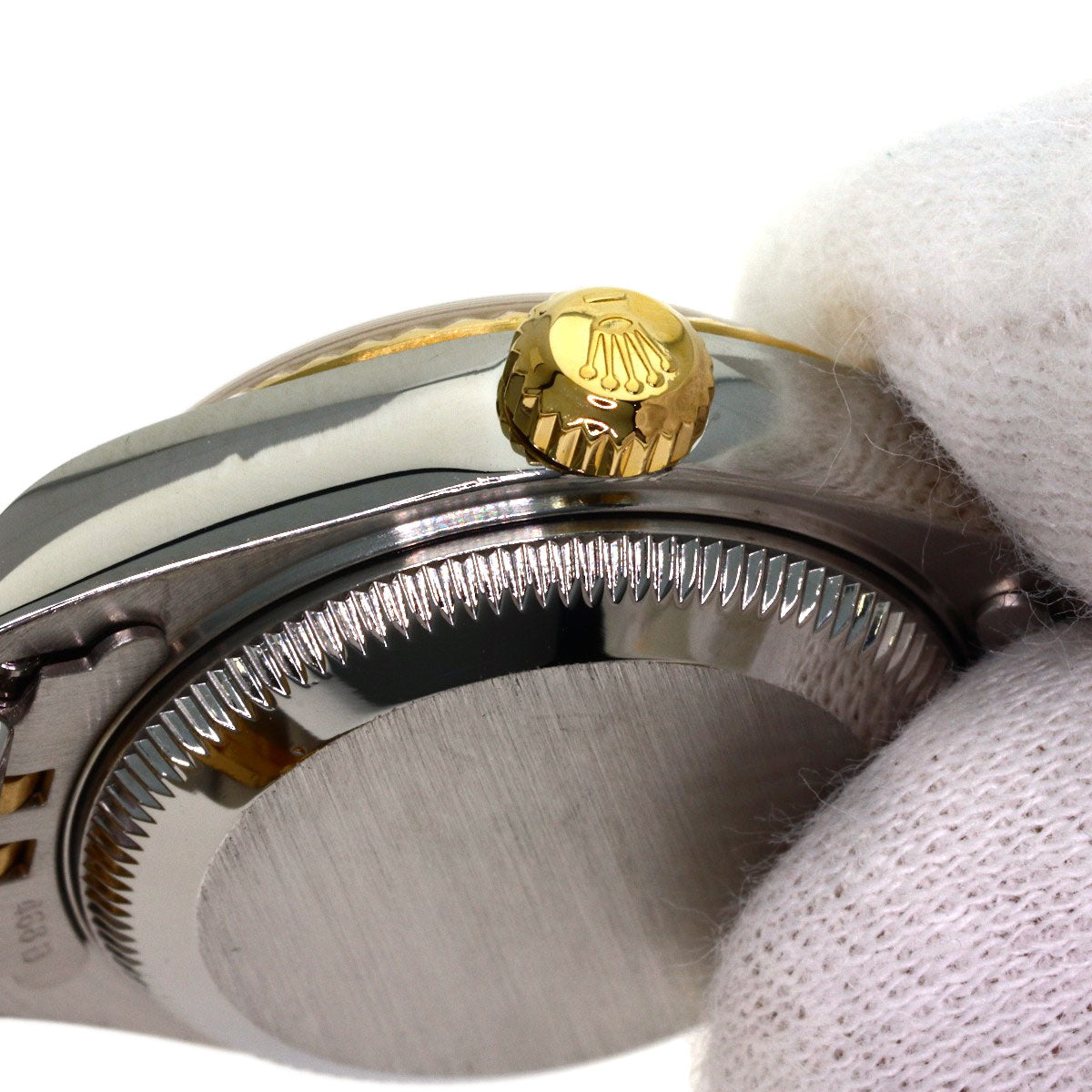 ROLEX ロレックス 79173G デイトジャスト 10P ダイヤモンド 腕時計 SS レディース 中古