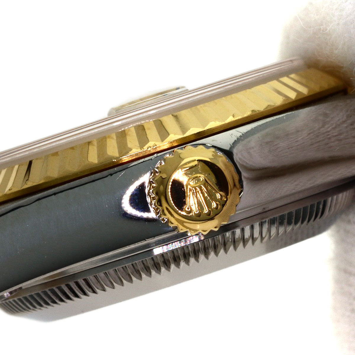 ROLEX ロレックス 79173G デイトジャスト 10P ダイヤモンド 腕時計 SS レディース 中古
