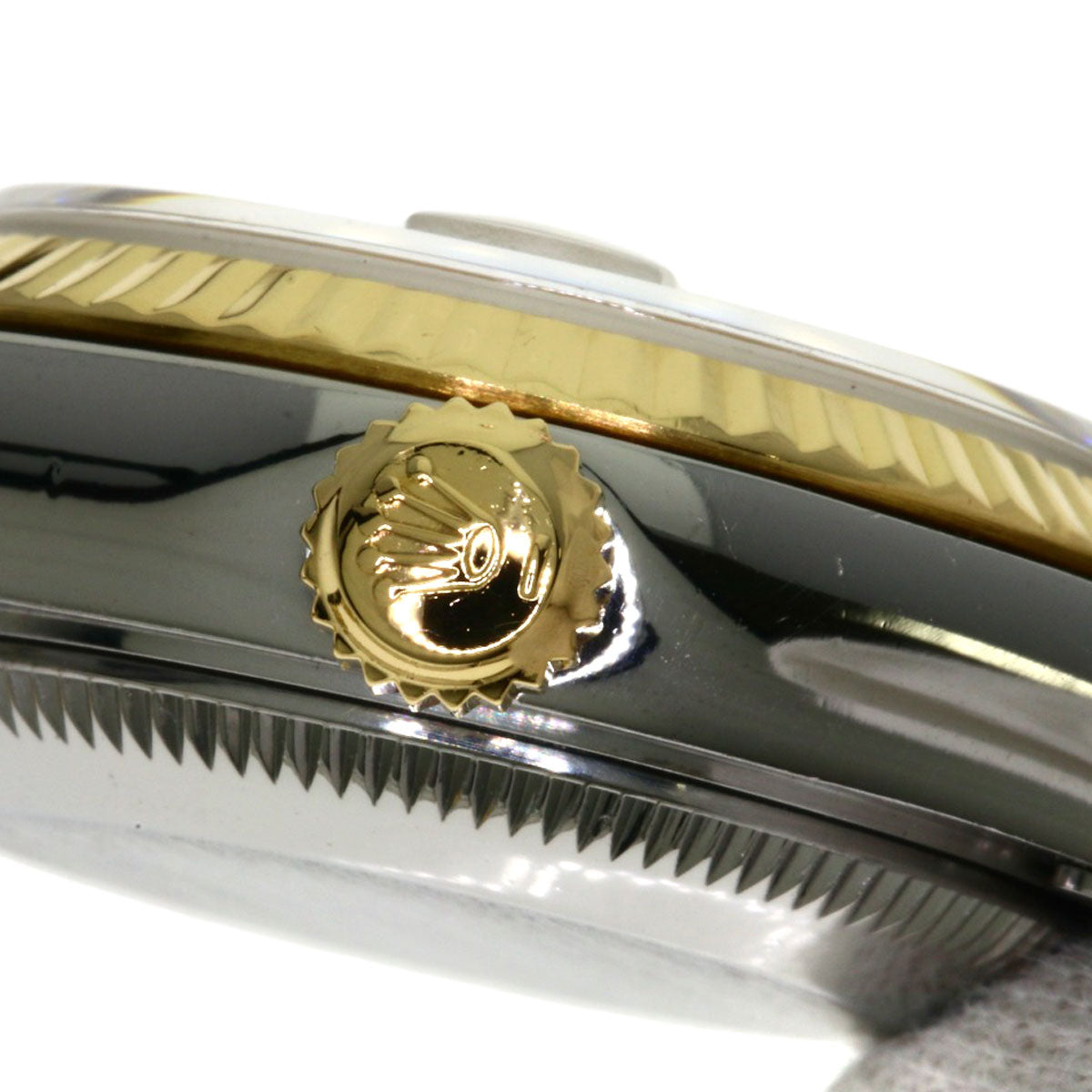 ROLEX ロレックス 79173G デイトジャスト 10P ダイヤモンド 腕時計 SS レディース 中古