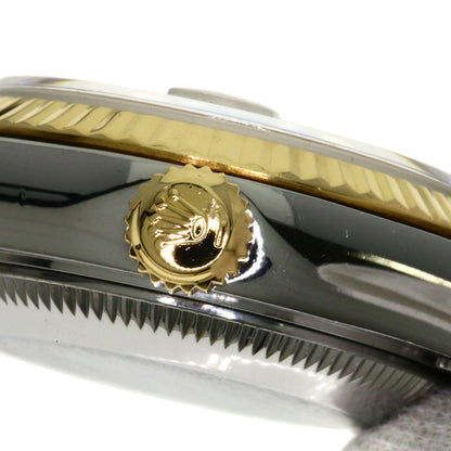 ROLEX ロレックス 79173G デイトジャスト 10P ダイヤモンド 腕時計 SS レディース 中古