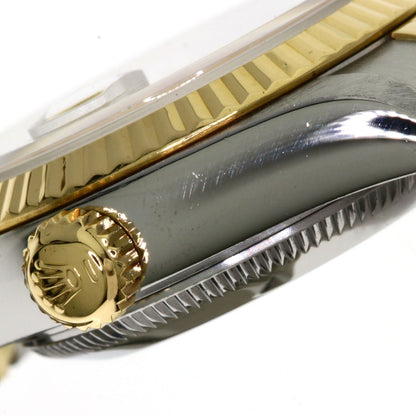 ROLEX ロレックス 79173G デイトジャスト 10P ダイヤモンド 腕時計 SS レディース 中古