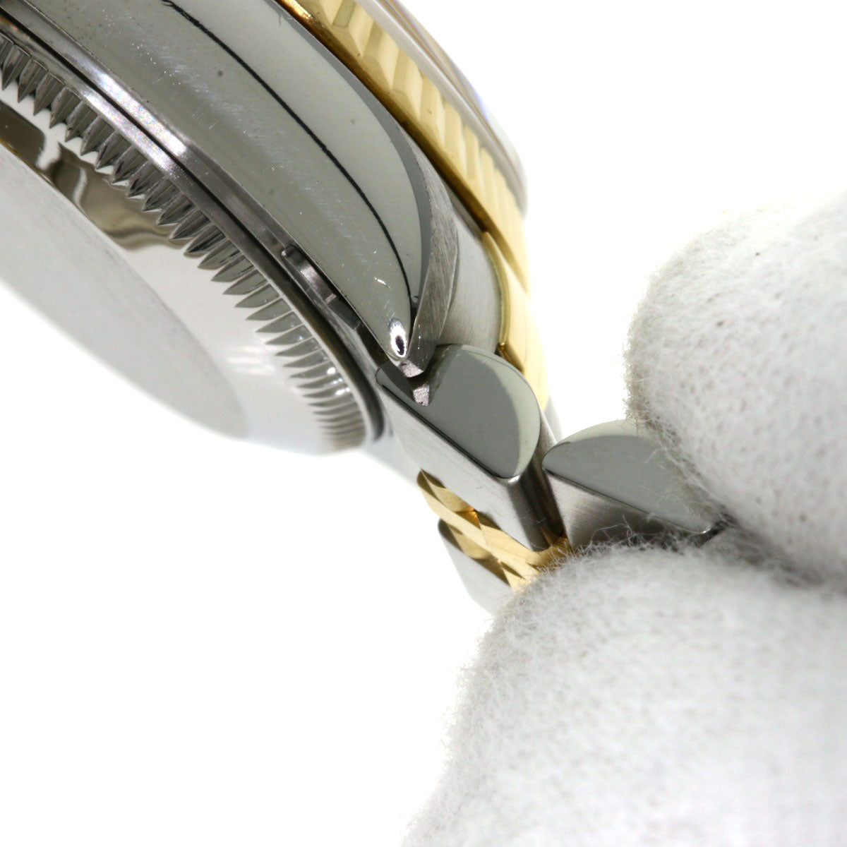 ROLEX ロレックス 79173G デイトジャスト 10P ダイヤモンド 腕時計 SS レディース 中古