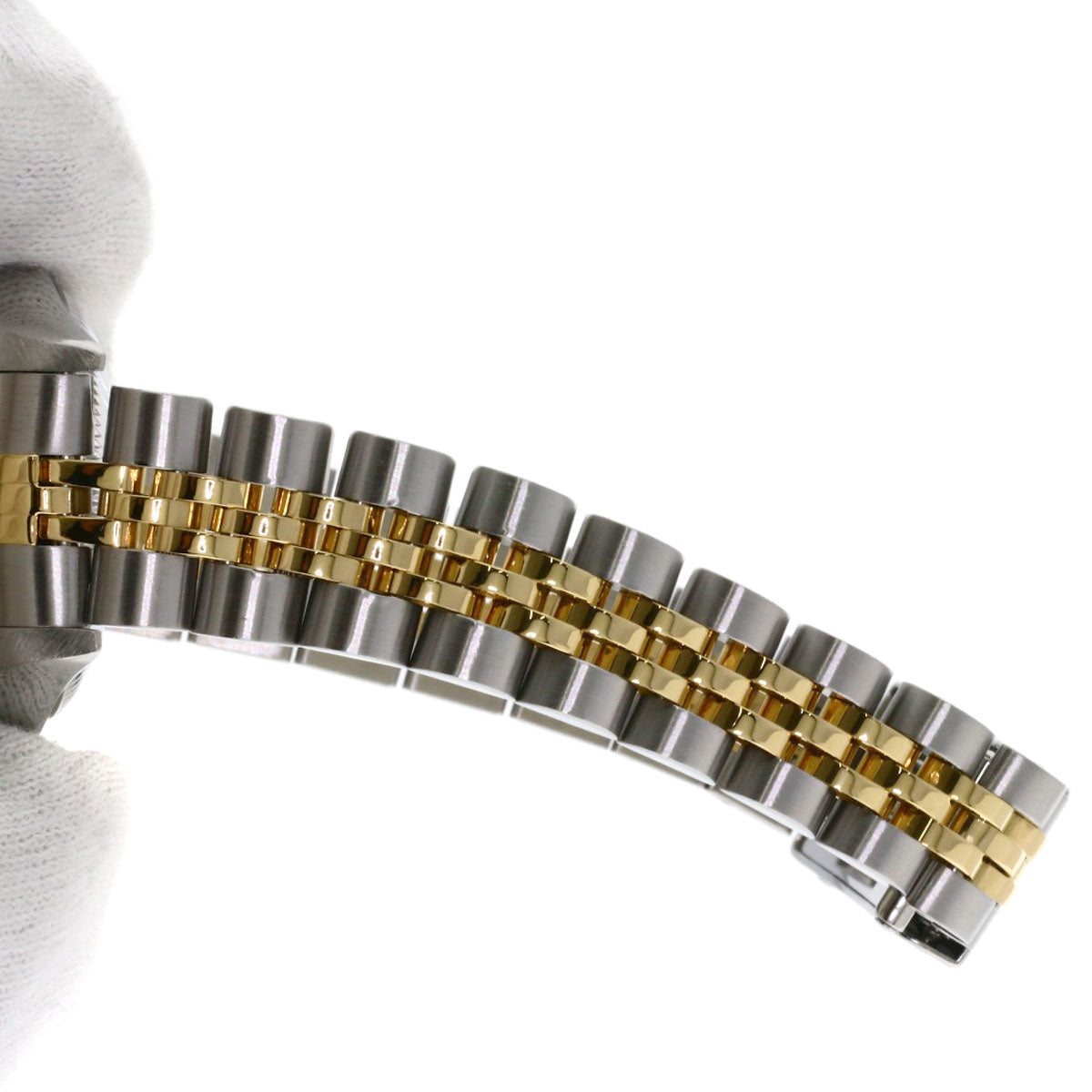 ROLEX ロレックス 79173G デイトジャスト 10P ダイヤモンド 腕時計 SS レディース 中古