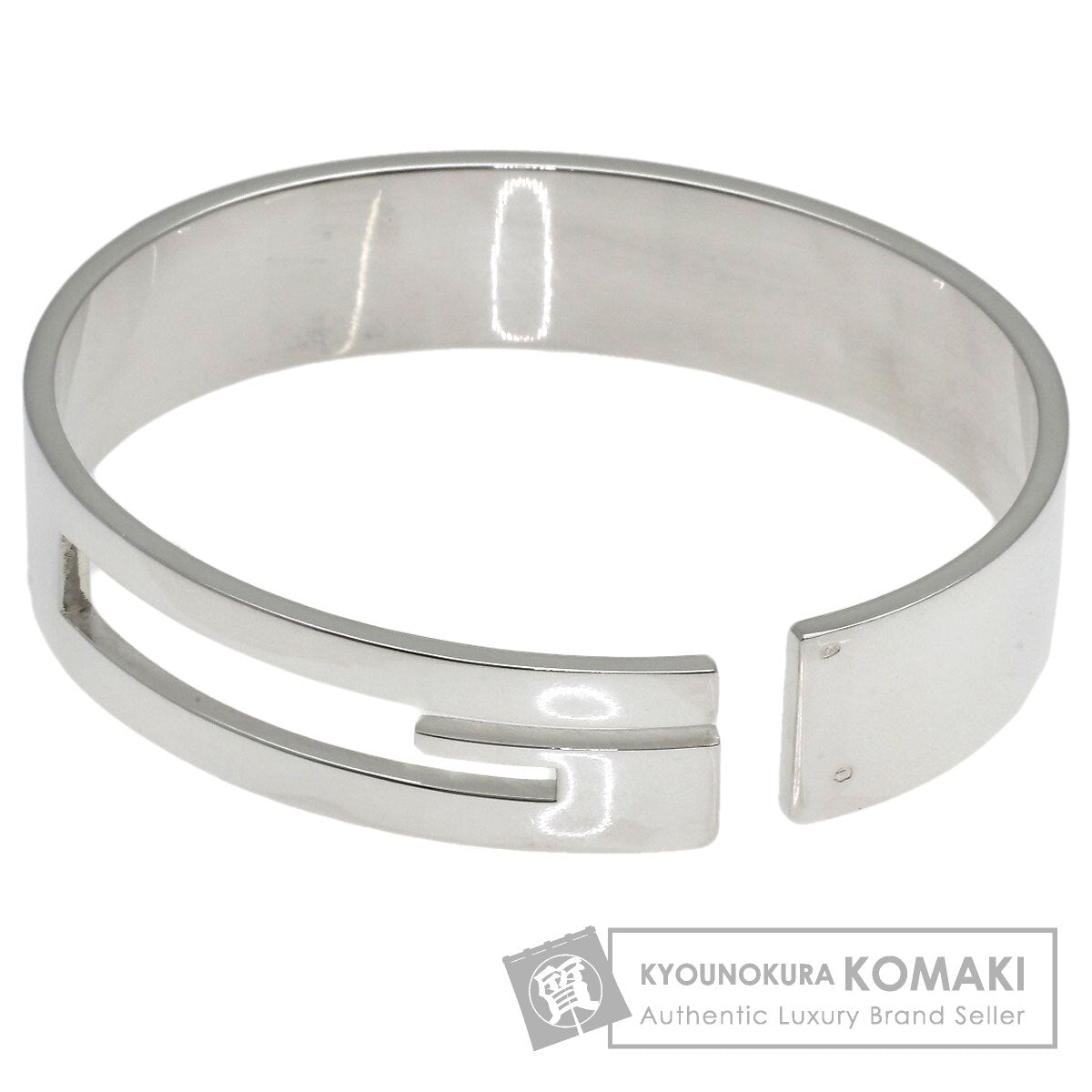 グッチ カットアウト Gロゴ バングル ブレスレット 中古 商品画像1