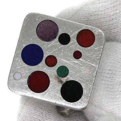 ジョージジェンセン ドミノ エナメル ヴィンテージ　カフリンクス 93A カフス 中古 商品画像8