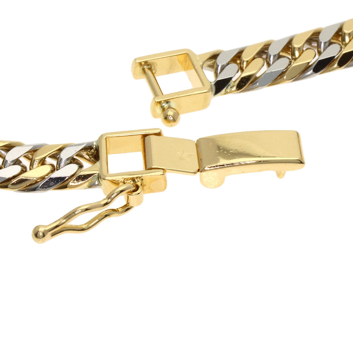 SELECT JEWELRY セレクトジュエリー 喜平 W6面 ロング ネックレス K18YG レディース 中古