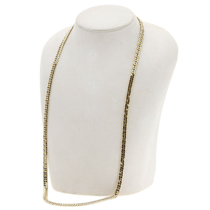 SELECT JEWELRY セレクトジュエリー 喜平 W6面 ロング ネックレス K18YG レディース 中古
