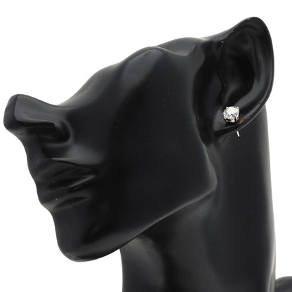 MIKIMOTO ミキモト ダイヤモンド ピアス K18WG レディース 中古