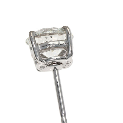 MIKIMOTO ミキモト ダイヤモンド ピアス K18WG レディース 中古