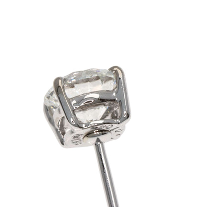 MIKIMOTO ミキモト ダイヤモンド ピアス K18WG レディース 中古