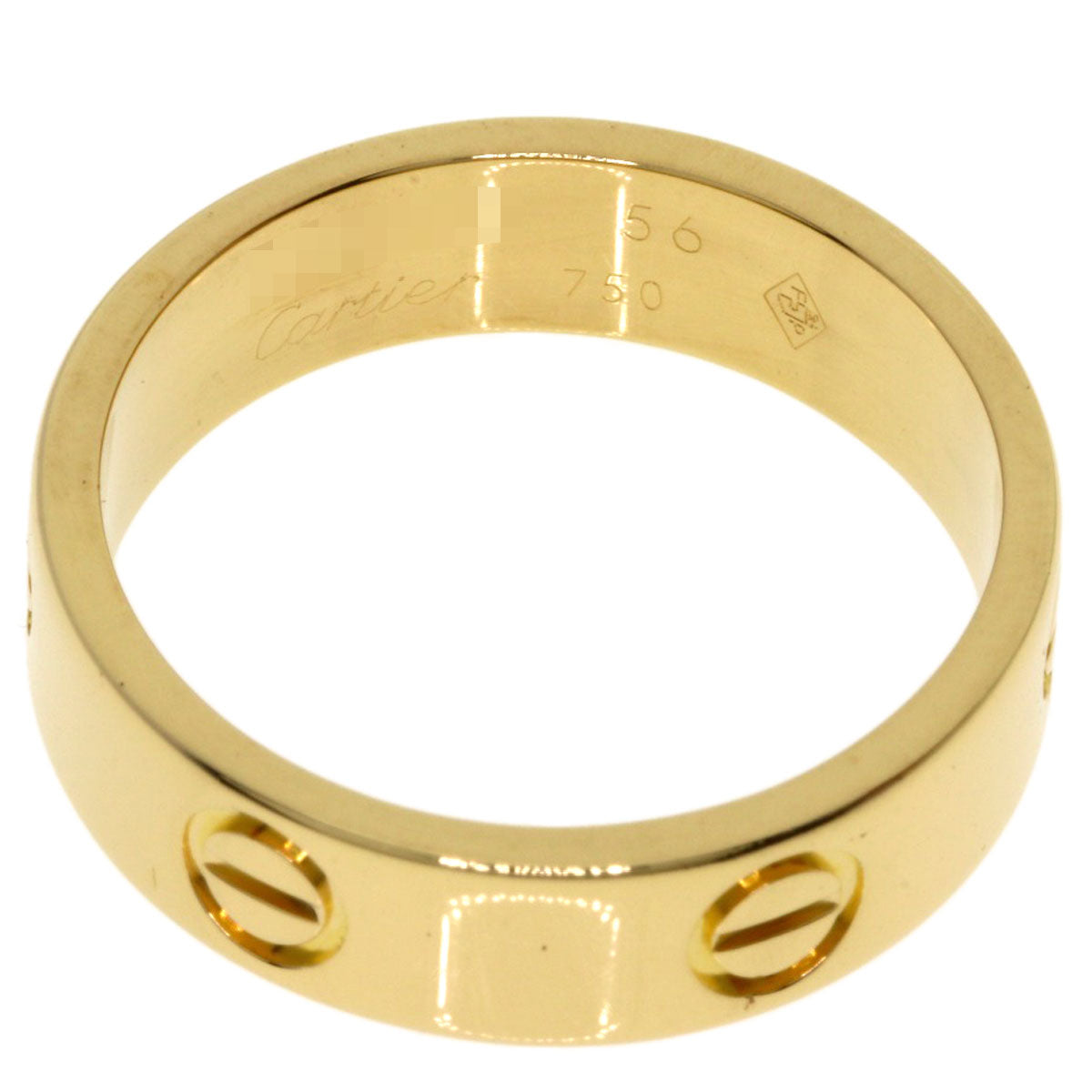 CARTIER カルティエ ラブリング #56 リング・指輪 K18YG レディース 中古
