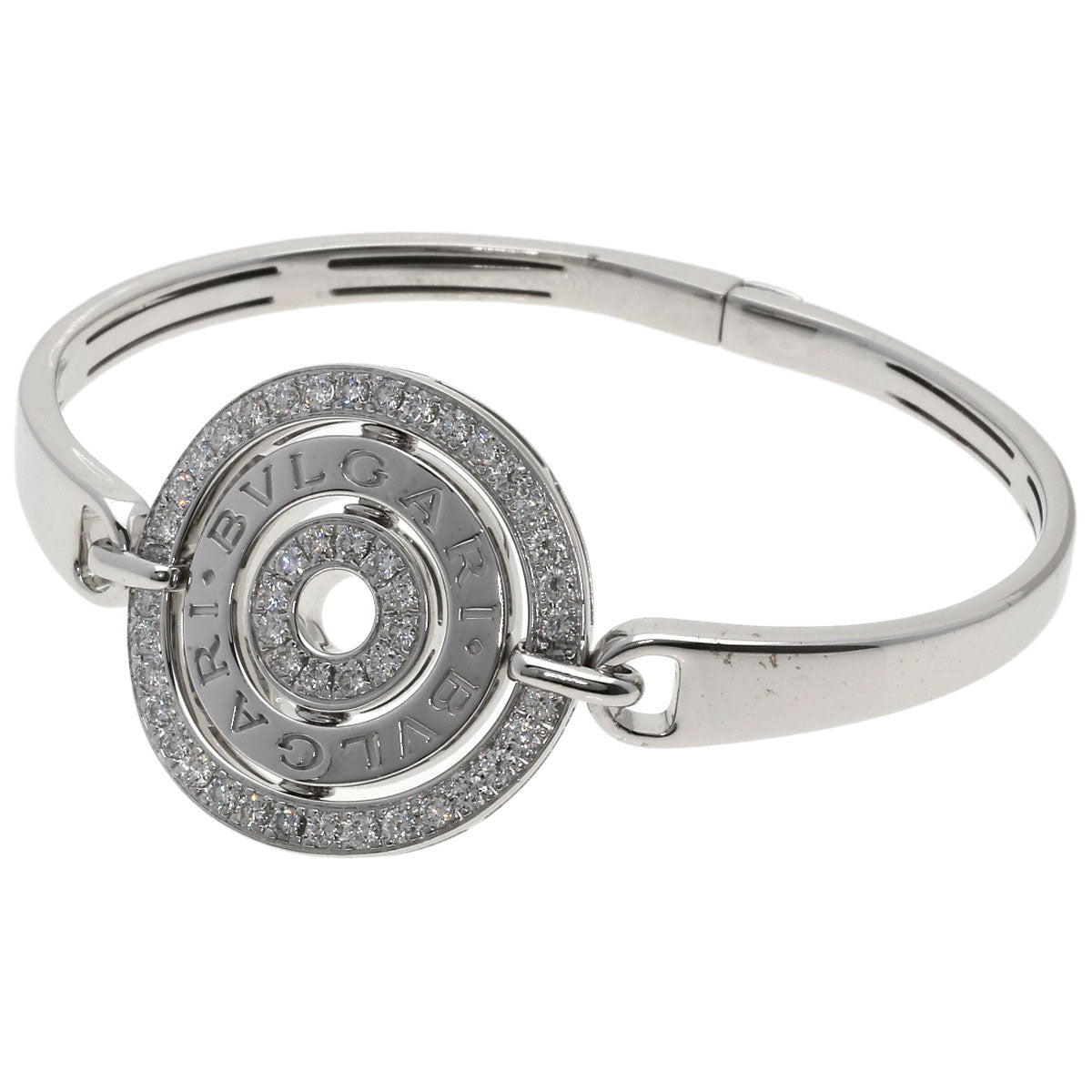 BVLGARI ブルガリ アストラーレ チェルキ ダイヤモンド ブレスレット K18WG レディース 中古