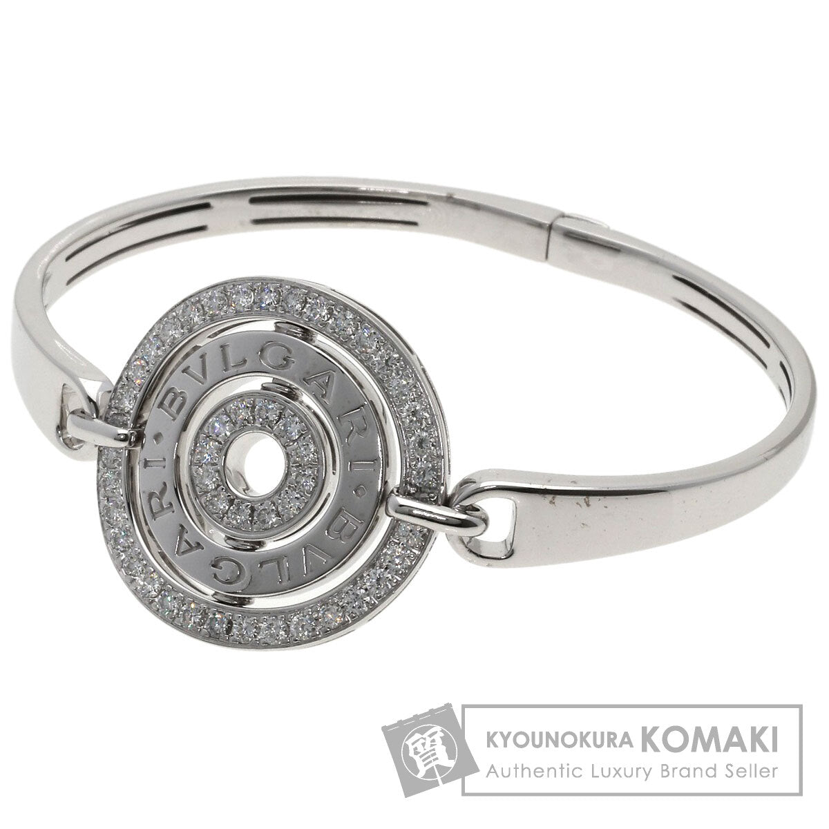 BVLGARI ブルガリ アストラーレ チェルキ ダイヤモンド ブレスレット K18WG レディース 中古