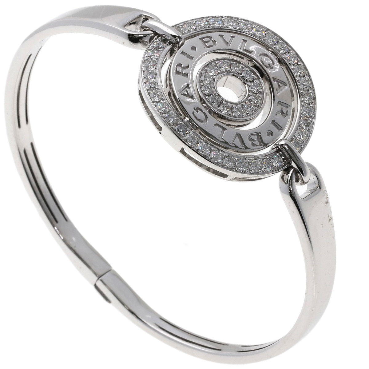 BVLGARI ブルガリ アストラーレ チェルキ ダイヤモンド ブレスレット K18WG レディース 中古