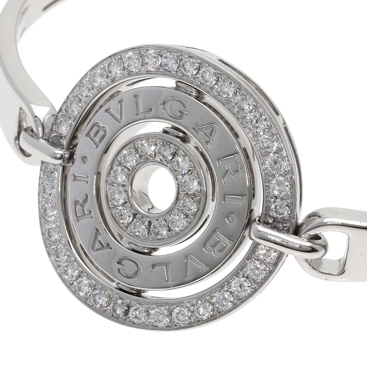 BVLGARI ブルガリ アストラーレ チェルキ ダイヤモンド ブレスレット K18WG レディース 中古