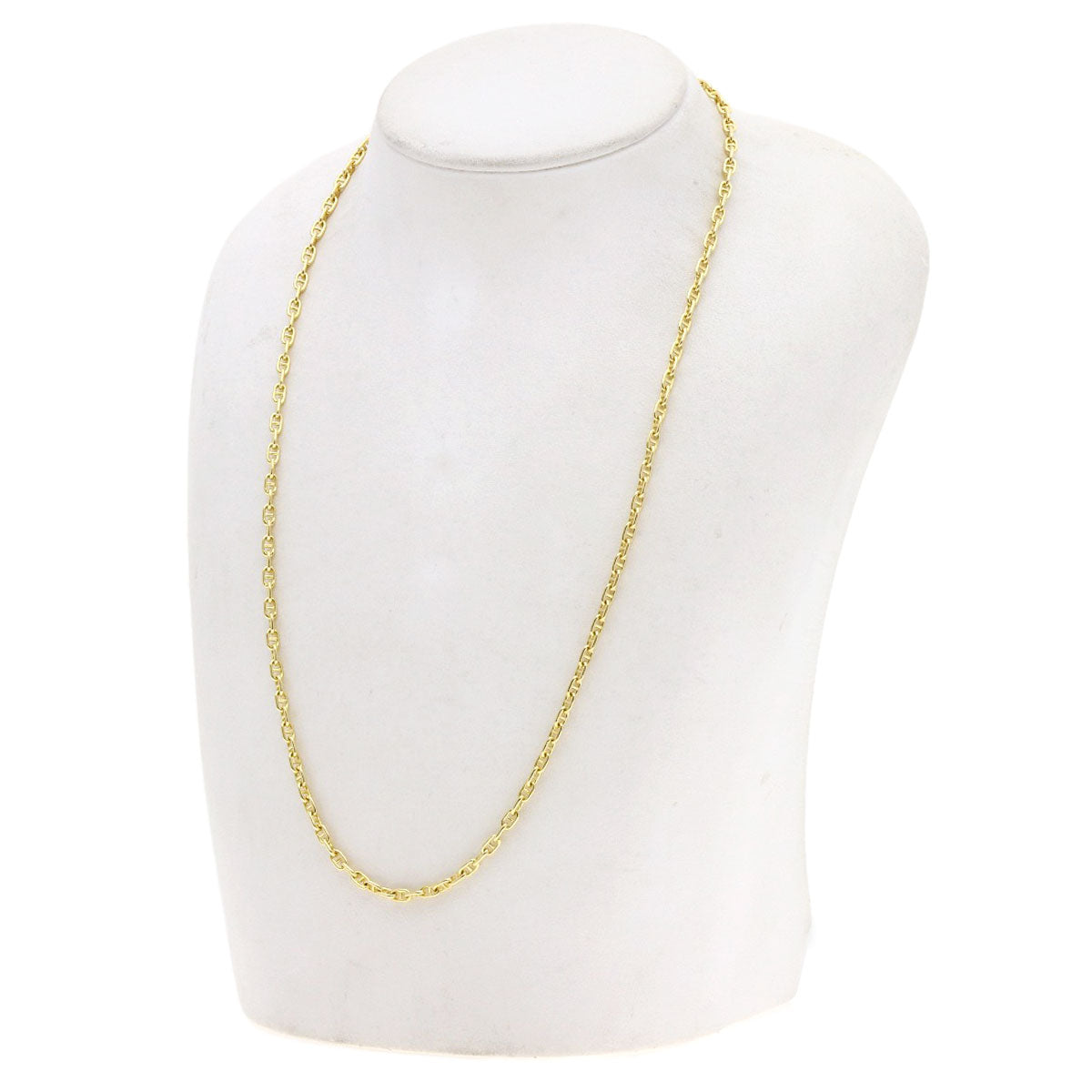 SELECT JEWELRY セレクトジュエリー バレストラ チェーン ネックレス K18YG レディース 中古