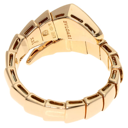 BVLGARI ブルガリ セルペンティ ヴァイパー ダイヤモンド XXL リング・指輪 K18PG レディース 中古