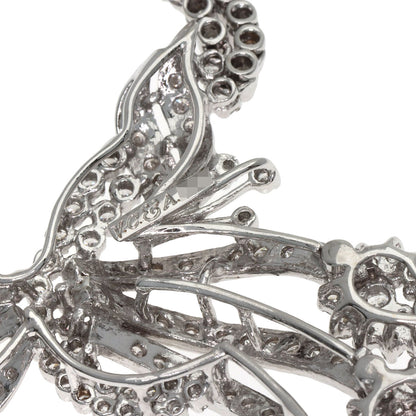 SELECT JEWELRY セレクトジュエリー ダイヤモンド ネックレス K18WG レディース 中古