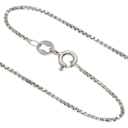 SELECT JEWELRY セレクトジュエリー ダイヤモンド ネックレス K18WG レディース 中古