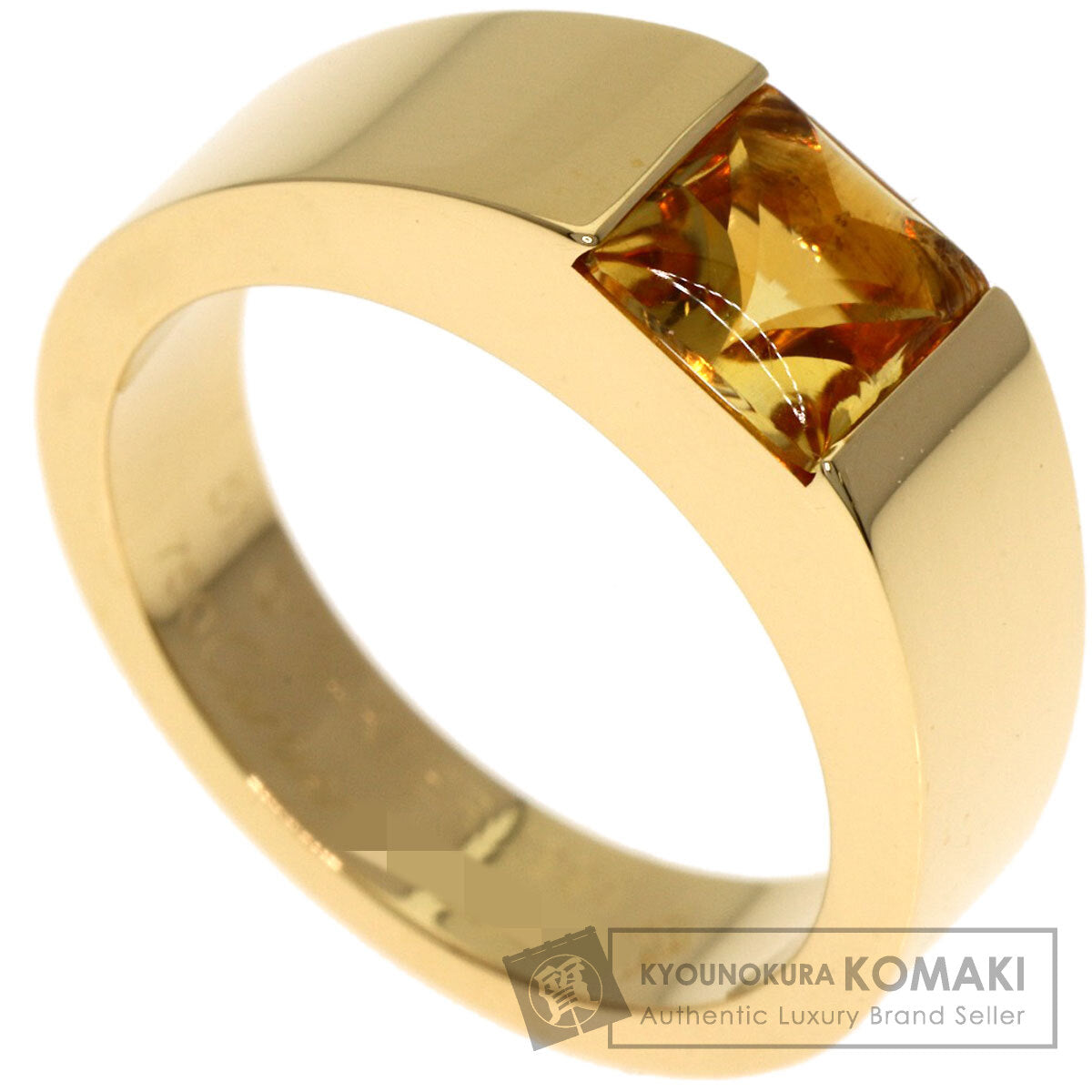 カルティエ タンク シトリン #51 リング・指輪 中古 商品画像1