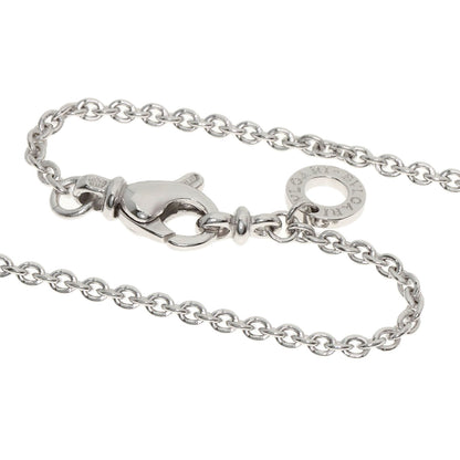 BVLGARI ブルガリ グリーク クロス ダイヤモンド ネックレス K18WG レディース 中古